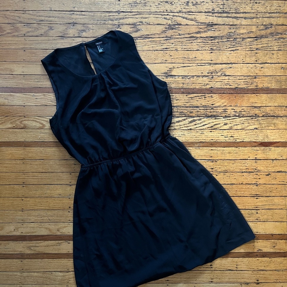 Forever21 | Little Black Dress Sleeveless Chiffon